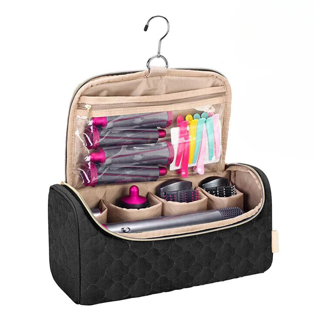 Vibe Geeks Hangable Travel Case For Hair Curler Accessories