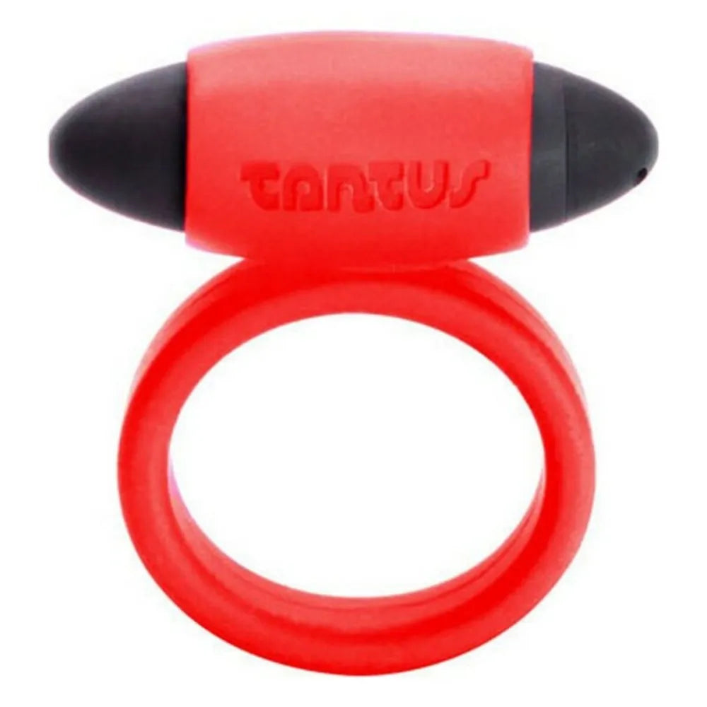 Vibraring Cockring By Tantus Black/Red