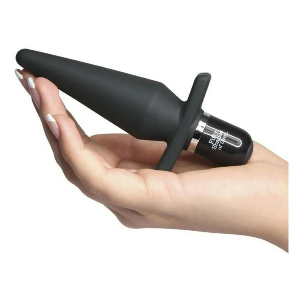 Vibrating Anal Plug By Fifty Shades Of Grey Fif134 Black