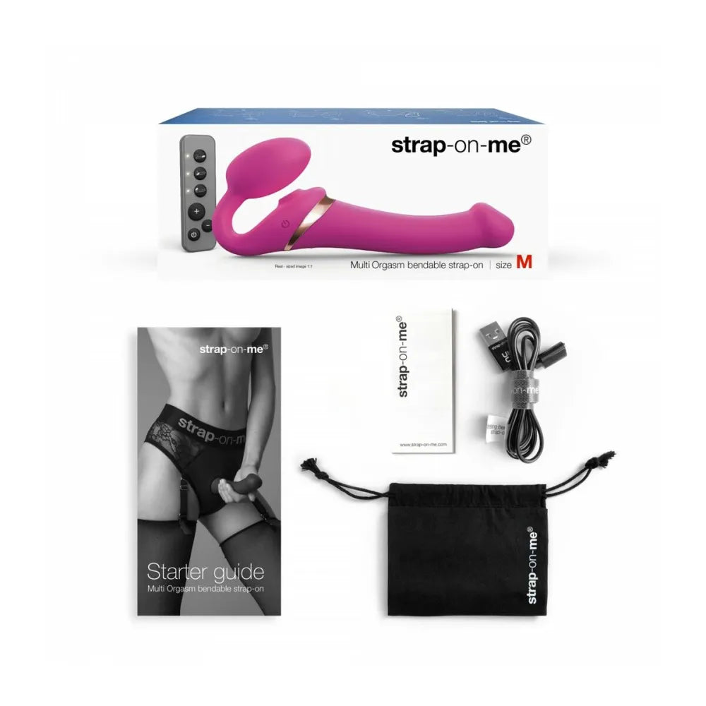 Vibrator By Strap-On-Me 6017449 Pink L