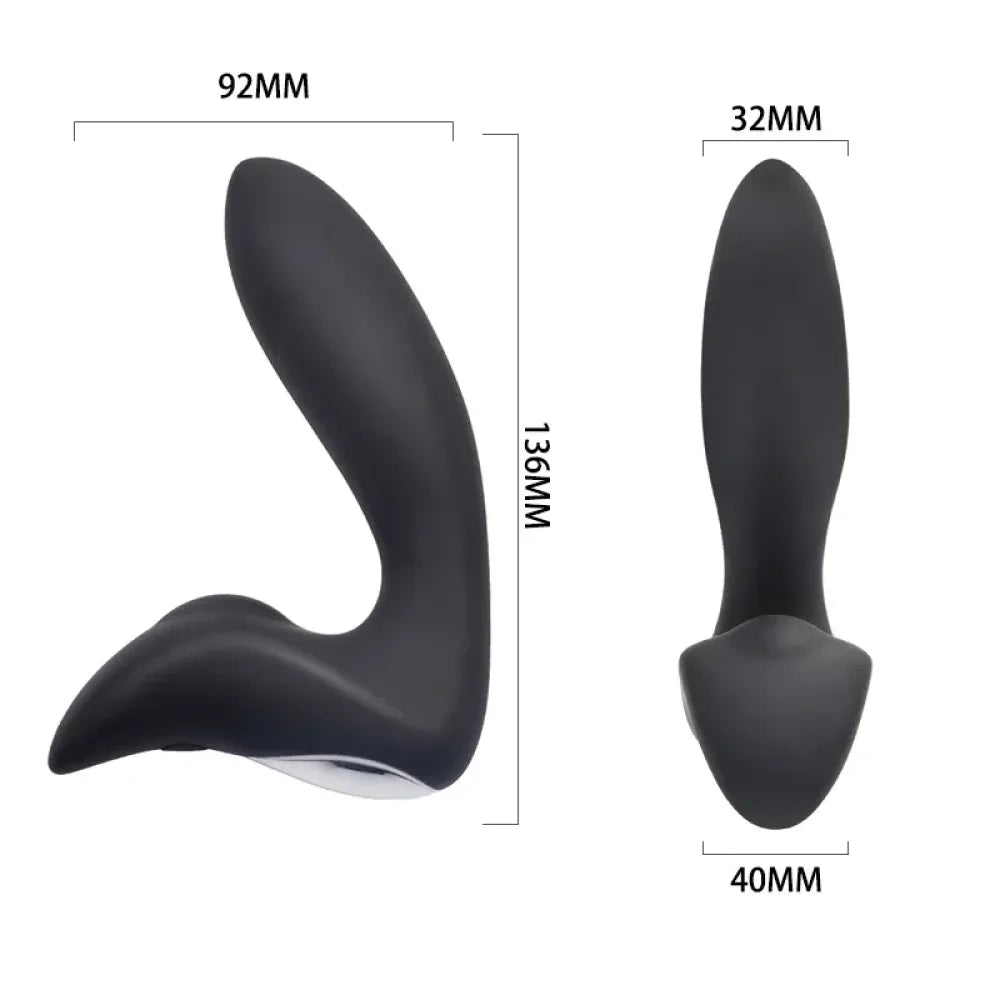 Waterproof Prostate Massager for Men Anal Plug Remote