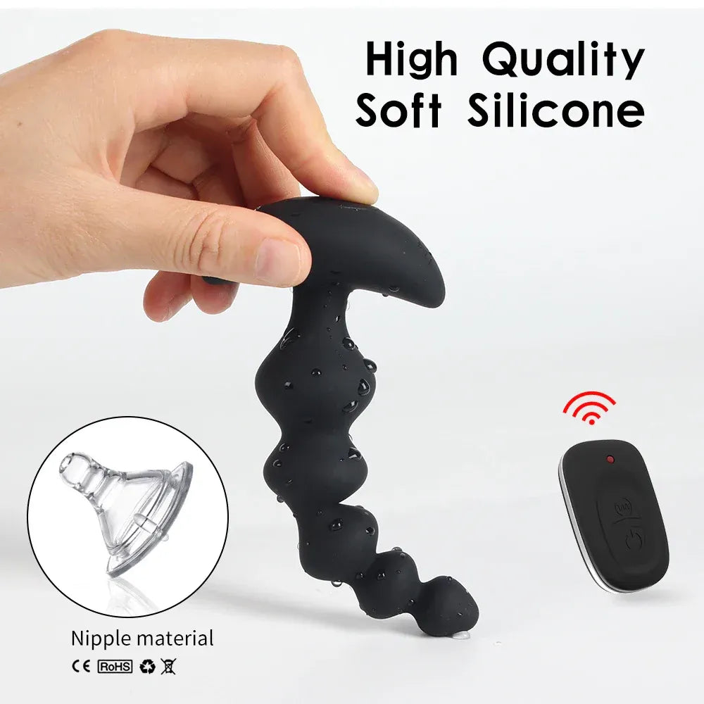 Wireless Anal Vibrator Beads For Men Prostate Massager