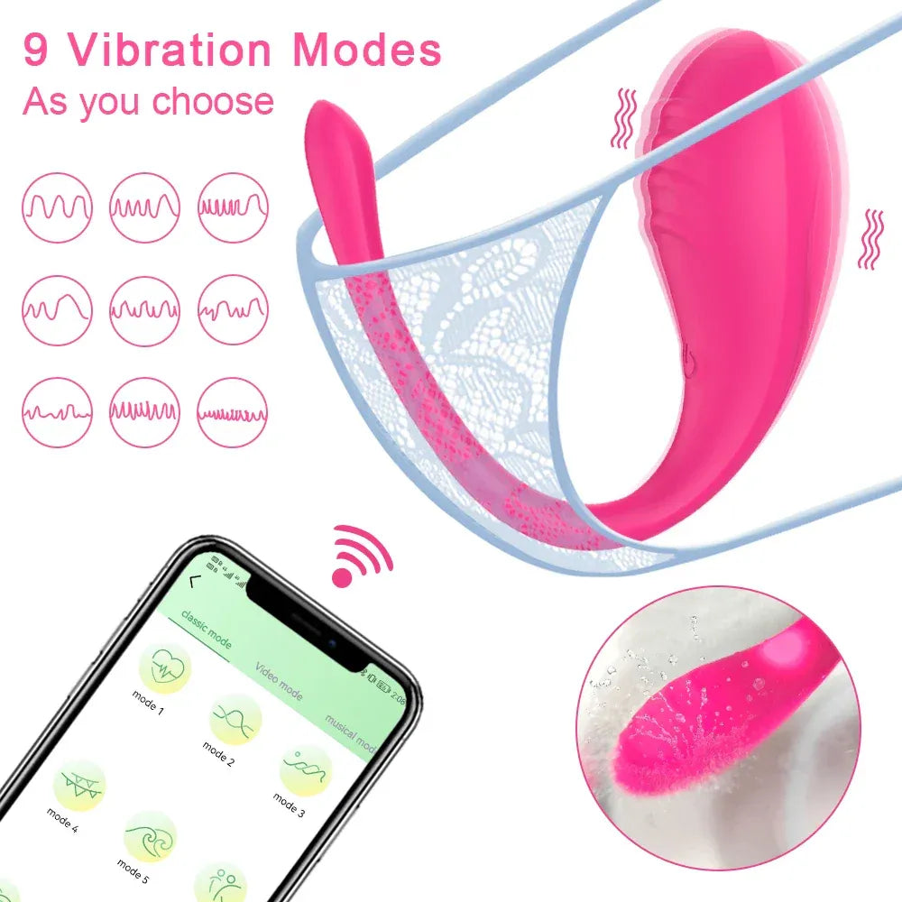 Wireless Bluetooth Vibrating Egg for Women