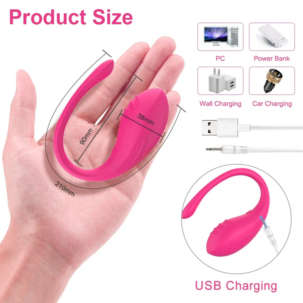Wireless Bluetooth Vibrating Egg for Women