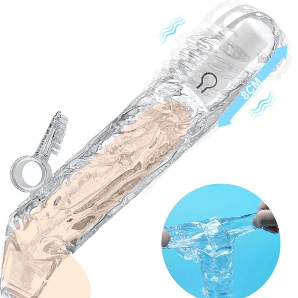 Wireless Penis Enlargement Sleeve With Remote Control