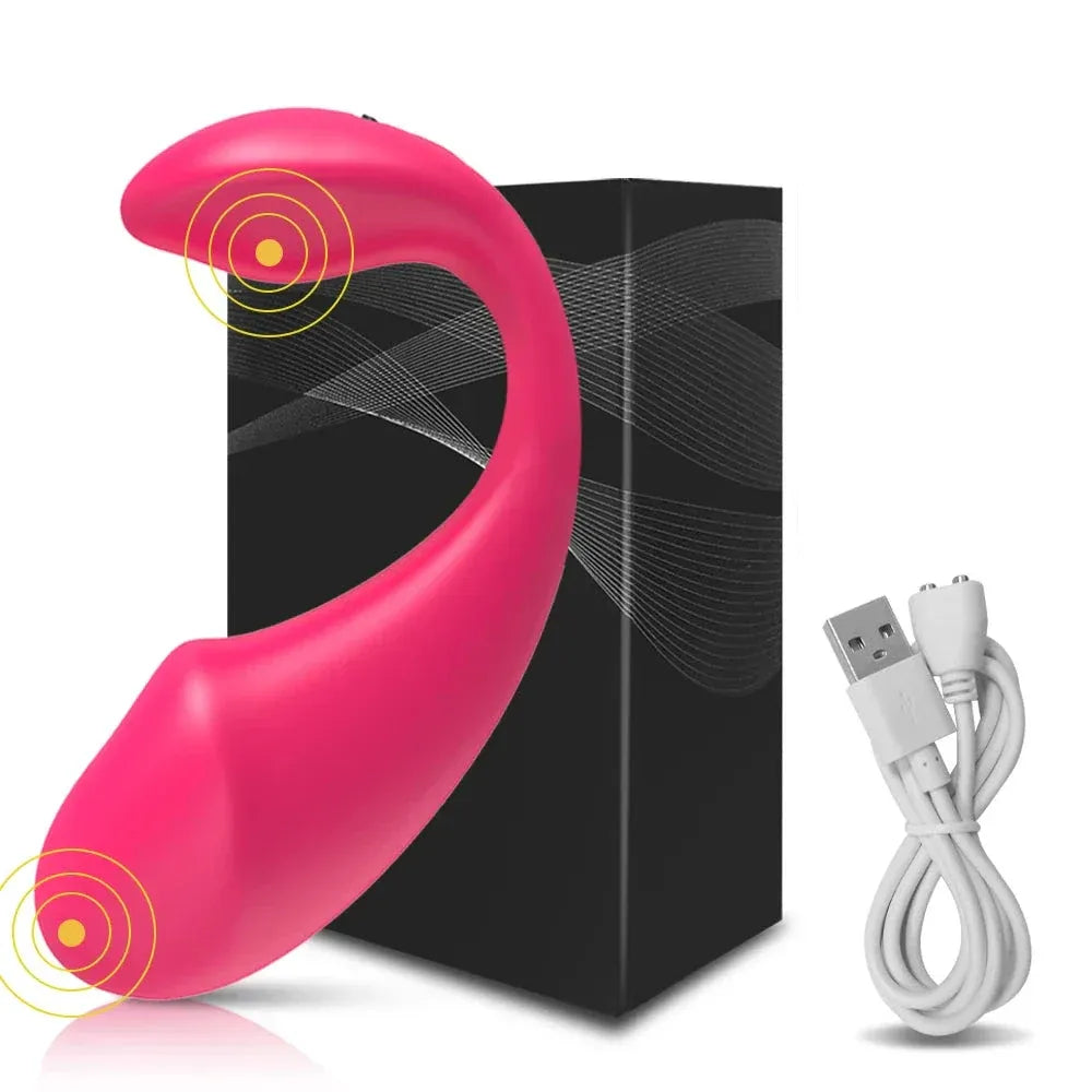 Wireless Vibrating Dildo for Couples