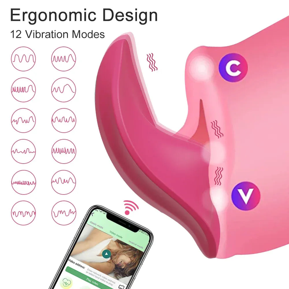 Wireless Wearable Clit Stimulator for Couples